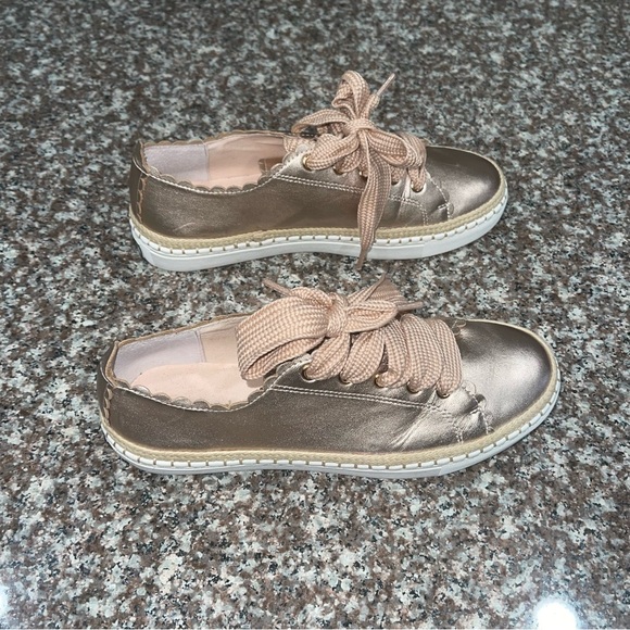 Kate Spade Lena Rose Gold Sneakers - Picture 7 of 9